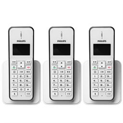 飞利浦DCTG192一拖三无绳子母机 融合无线通话与CarPlay连接的家庭通信解决方案